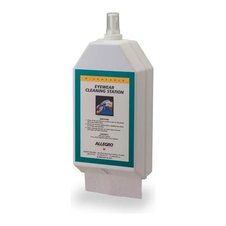 Allegro Industries Allegro 0351 Eyewear Cleaning Station, Disposable, 1 Station 351